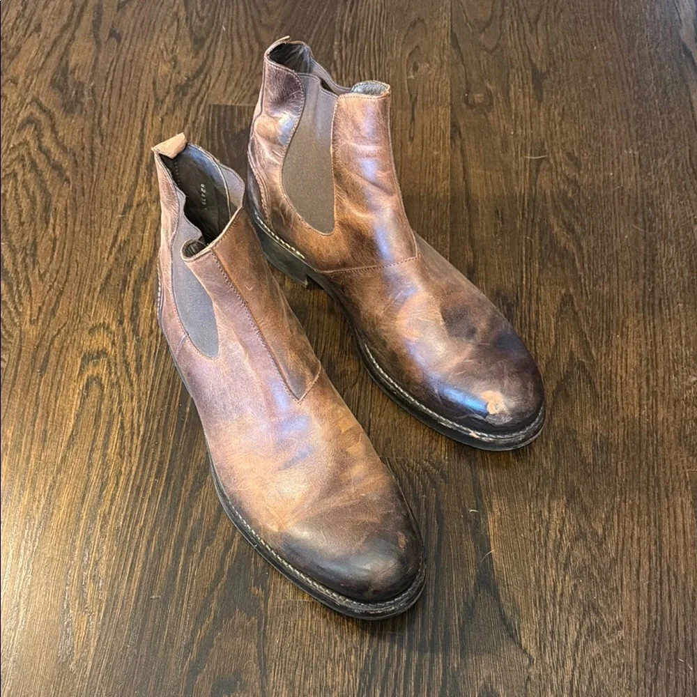 Wolverine 1000 Miles Men's Brown Leather Chelsea Boots - Classic Slip-On Style